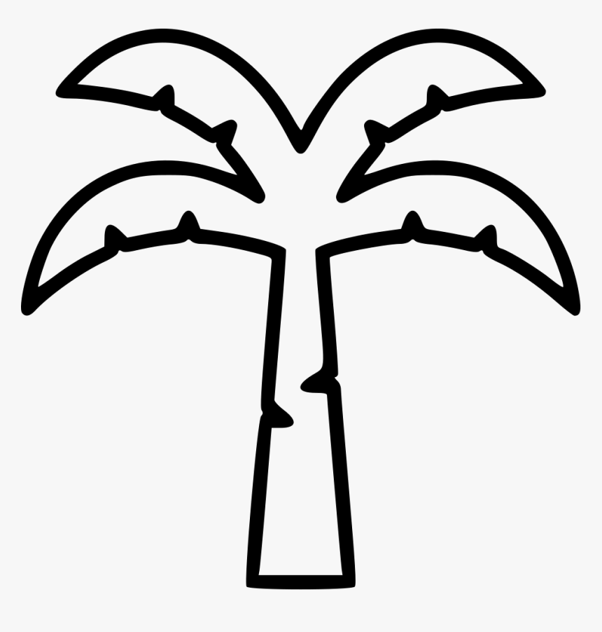 Coconut Tree - Coconut Tree Icon Free, HD Png Download, Free Download