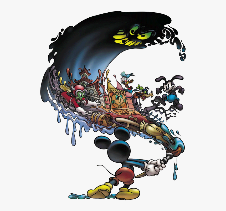 Epic Mickey Clipart - Epic Mickey Graphic Novel, HD Png Download, Free Download