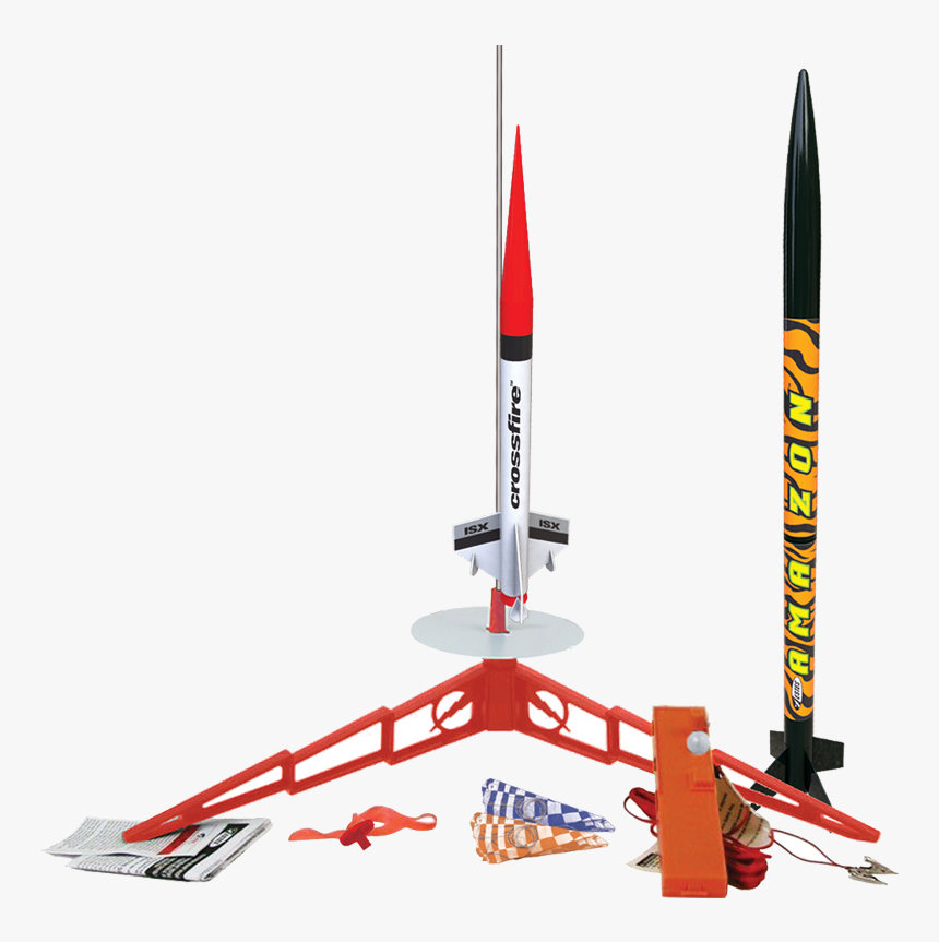 Estes Tandem-x™ Launch Set Beginner Rocket - Estes Tandem X Flying Model Rocket Launch Set, HD Png Download, Free Download