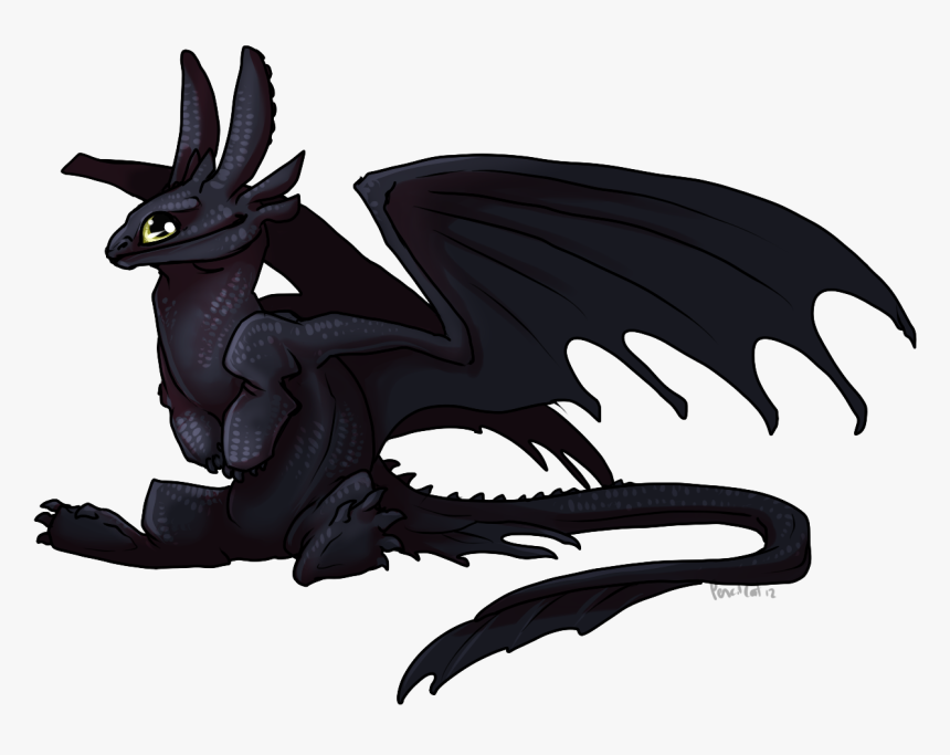 Night Fury Png - Toothless Dragon, Transparent Png, Free Download