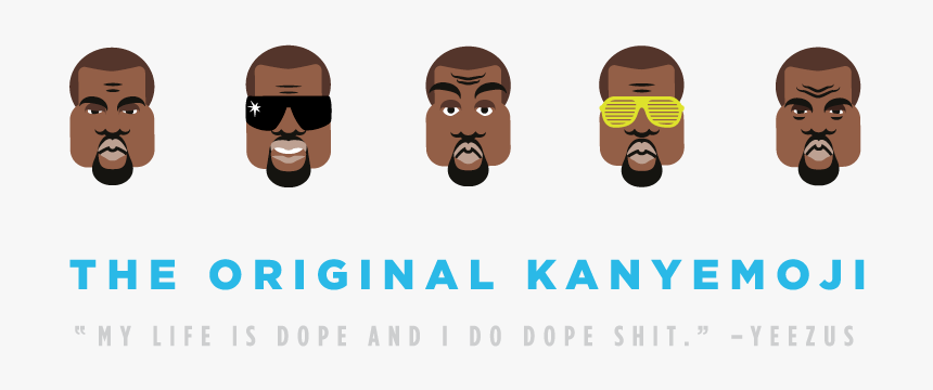 Kanye Glasses Png, Transparent Png, Free Download