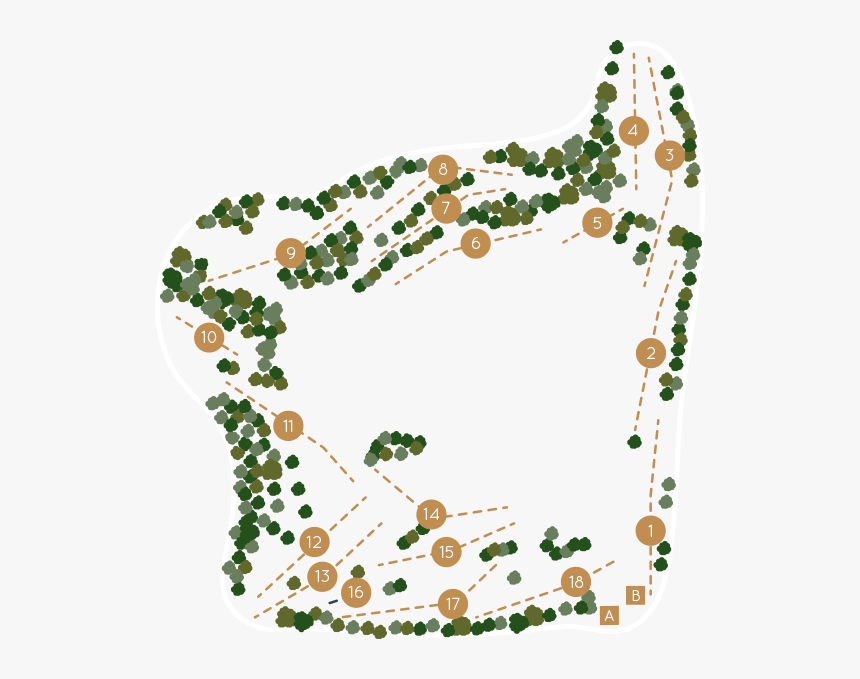 Formby Hall Golf Course Map, HD Png Download, Free Download