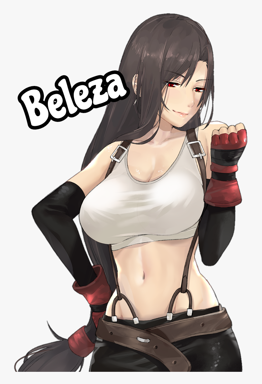 #tifa #lockhart #finalfantasy #anime #girl - Cartoon, HD Png Download, Free Download