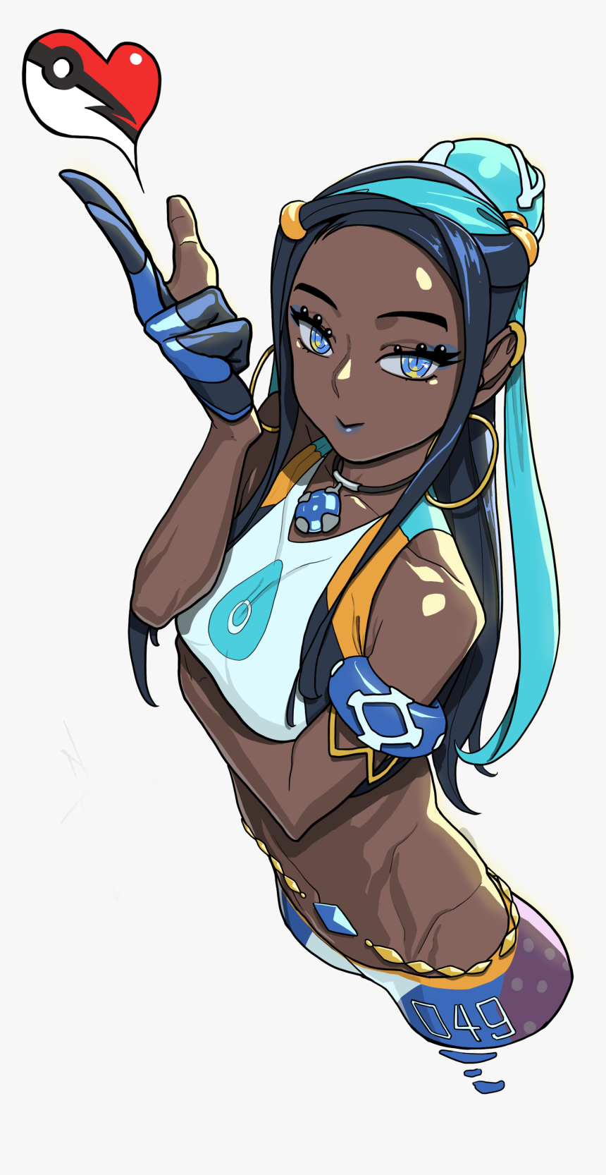 Pokémon Sword & Shield Nessa, HD Png Download, Free Download