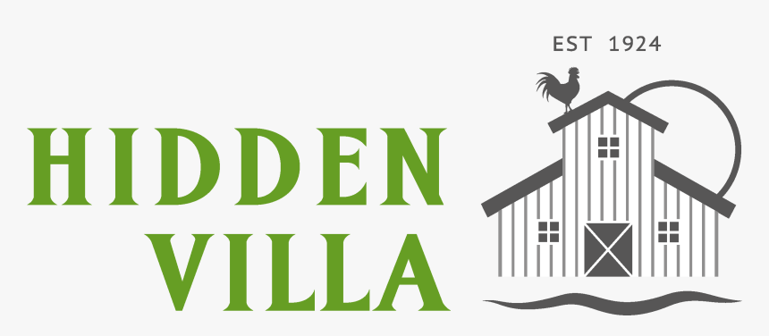 Hidden Villa Logo - Graphic Design, HD Png Download - kindpng