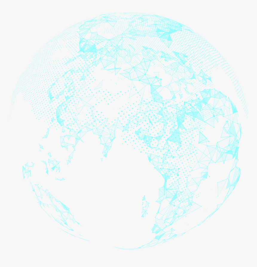 Line Drawning Of A Globe - Atlas, HD Png Download, Free Download