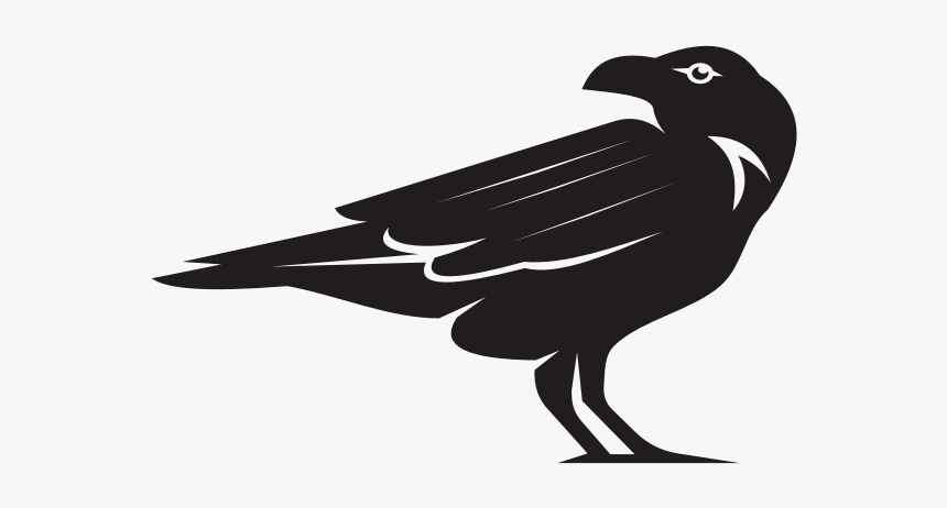 Crow Silhouette-1576669148 - Crow Silhouette, HD Png Download, Free Download