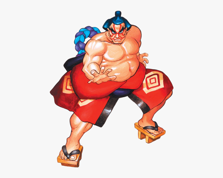 Street Fighter E Honda Png, Transparent Png, Free Download