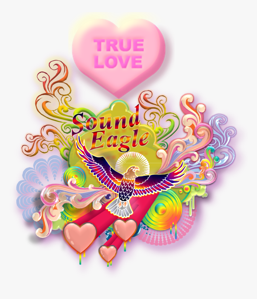 Soundeagle In True Love, Three Hearts And Swirls Of - Heart, HD Png Download, Free Download