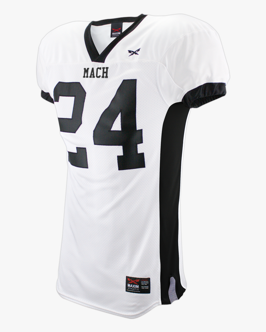 White And Black Football Jersey, HD Png Download, Free Download