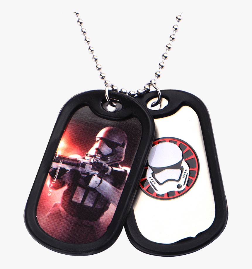 Mens First Order Double Dog Tag Necklace - Necklace, HD Png Download, Free Download