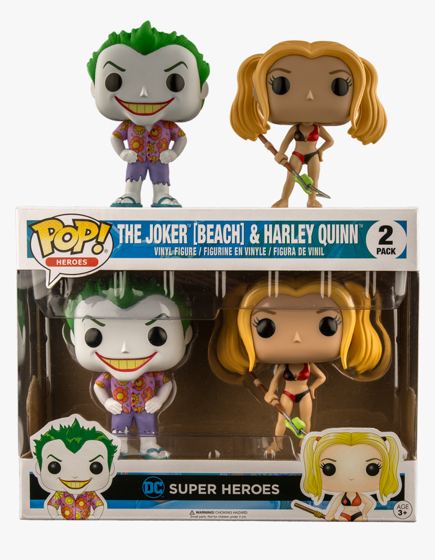 Joker And Harley Pop Vinyl, HD Png Download, Free Download