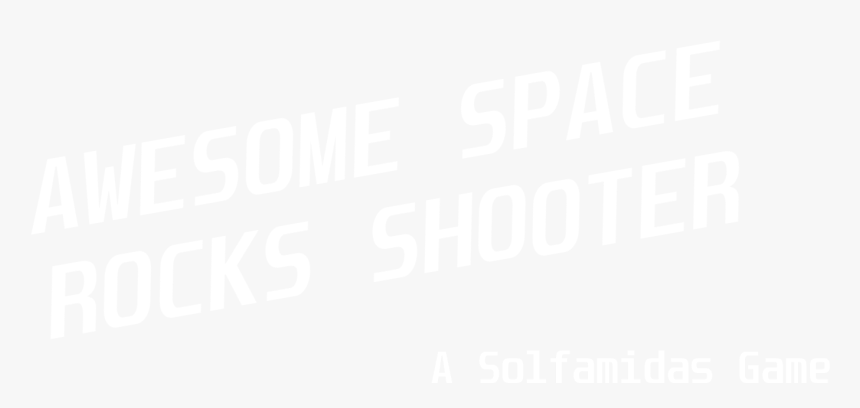 Awesome Space Rocks Shooter - Jhu Logo White, HD Png Download, Free Download