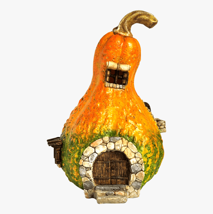 Fairy Garden Gourd House With Light - Butternut Squash, HD Png Download, Free Download