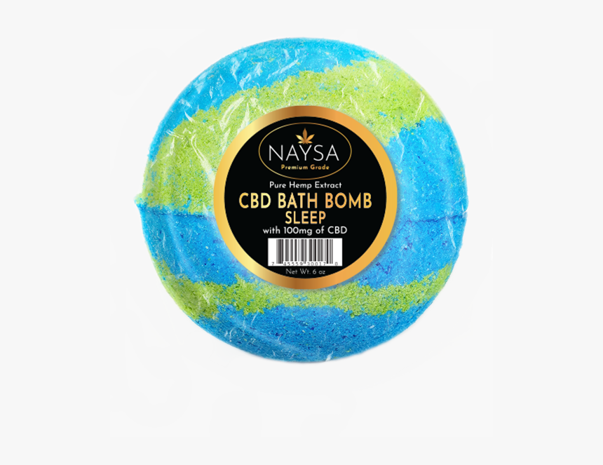 Sleep 100mg Of Cbd Per Bomb - Bath Bomb De Stress, HD Png Download, Free Download