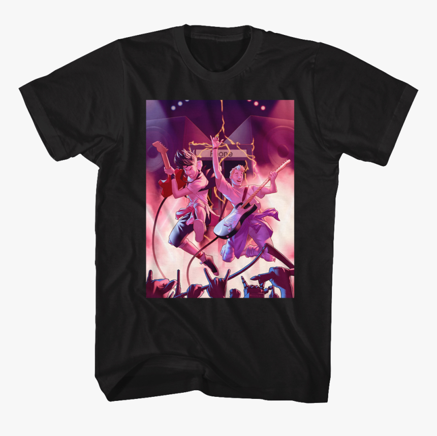 Wyld Stallyns Live Bill And Ted T-shirt - Island Hoppers Tshirt, HD Png Download, Free Download