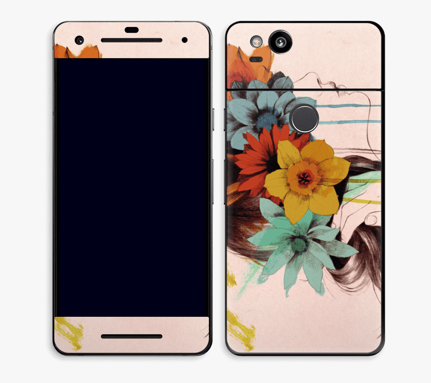 Flower Crown Skin Pixel - Mobile Phone Case, HD Png Download, Free Download