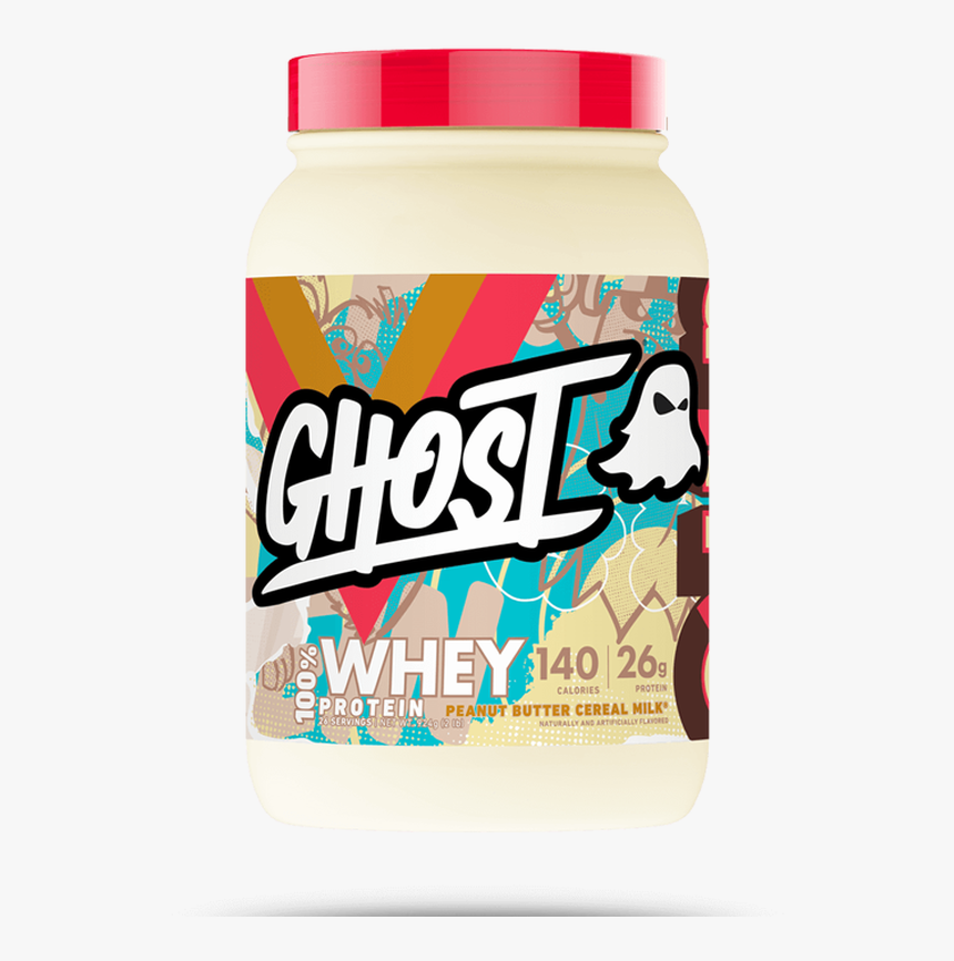 Peanut Butter Cereal Milk Flavour - Ghost Peanut Butter Cereal Milk, HD Png Download, Free Download