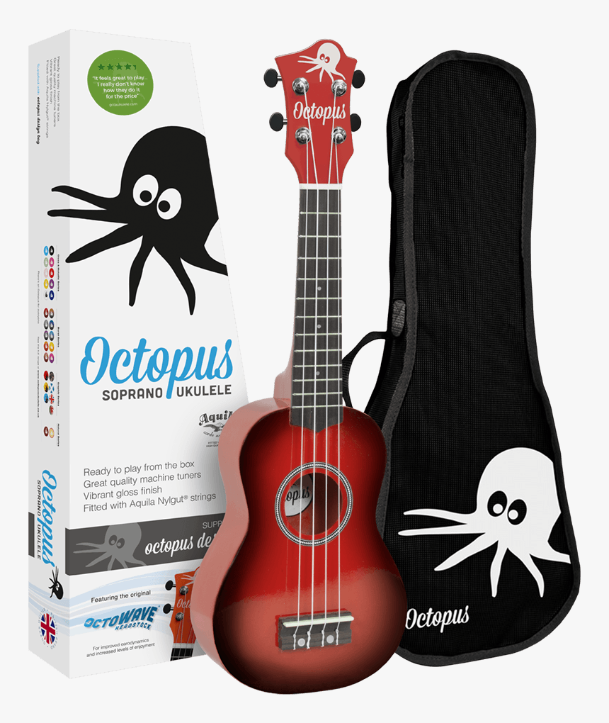 Ukelele Azul Octopus, HD Png Download, Free Download