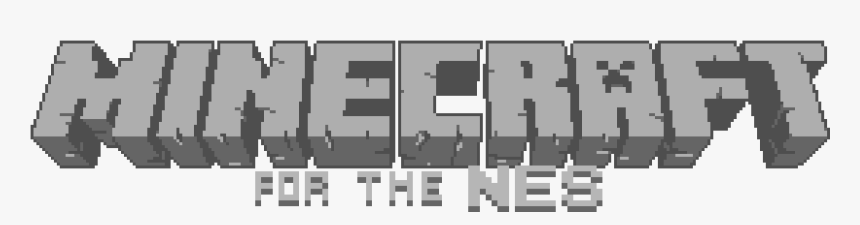 Minecraft For The Nintendo Entertainment System - Monochrome, HD Png Download, Free Download