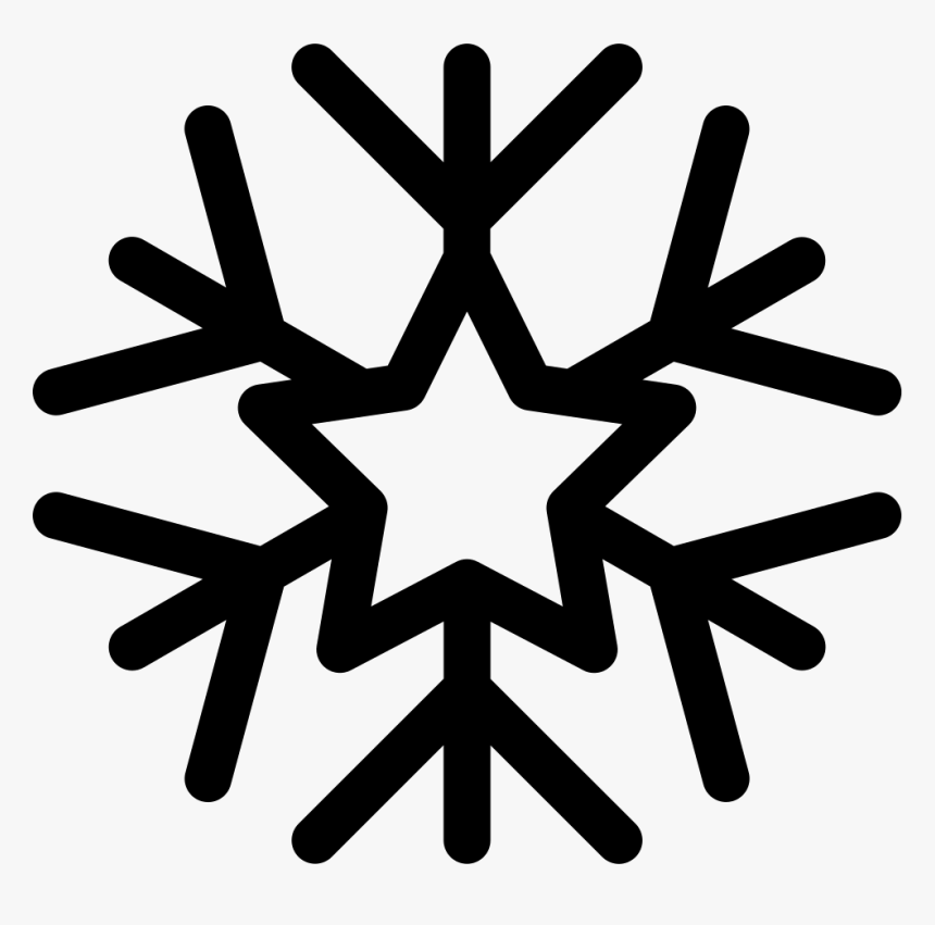 Snowflake Puzzle Clipart Graphic Black And White Download - Snowflake Eps, HD Png Download, Free Download