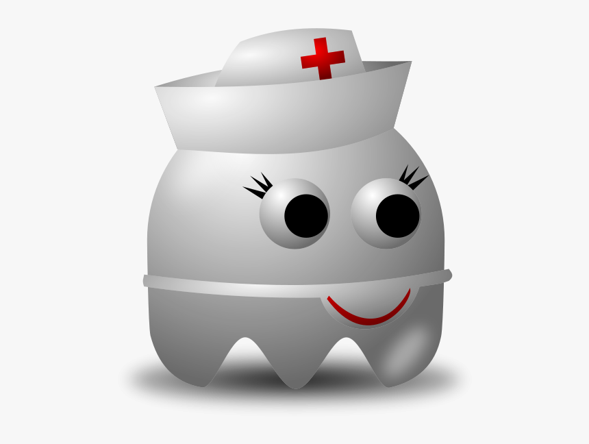 Nurse Png Clip Arts - Pac Man Nurse, Transparent Png, Free Download