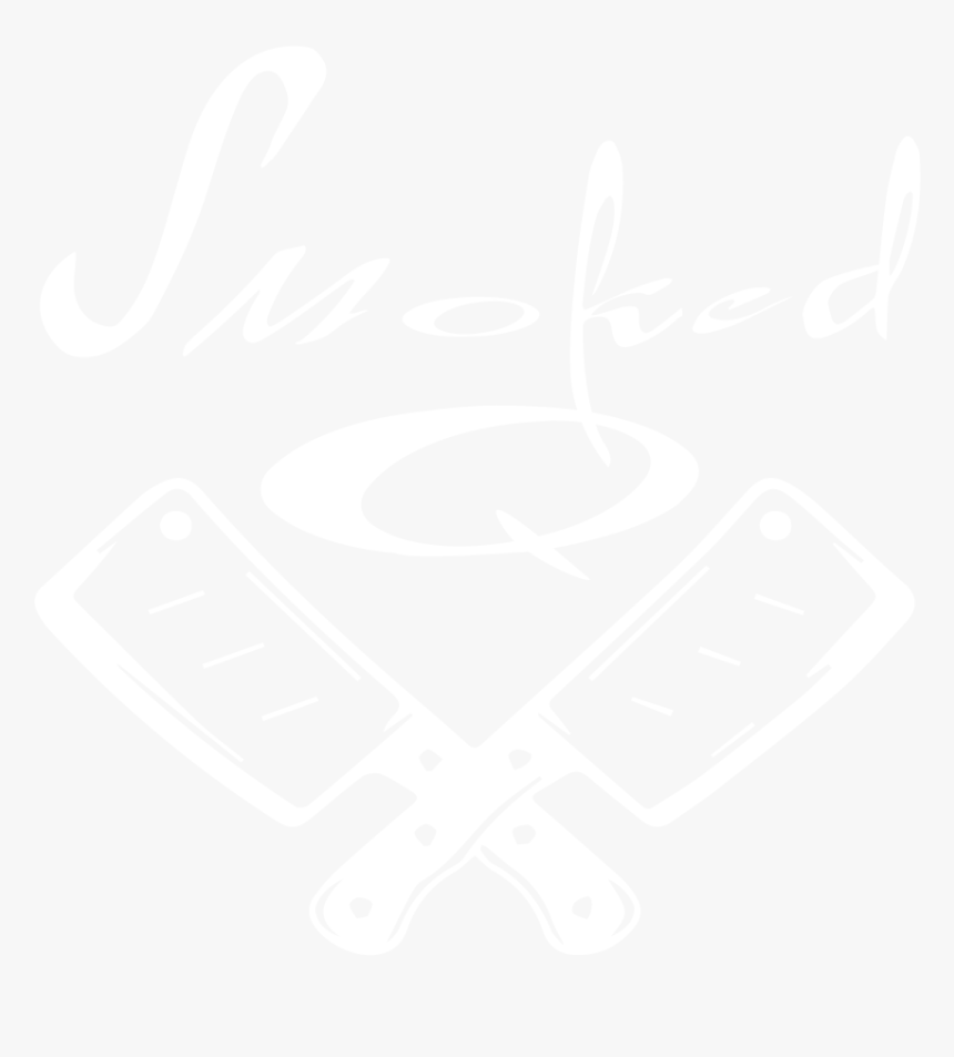 Smoked Q White Logo - Calligraphy, HD Png Download, Free Download