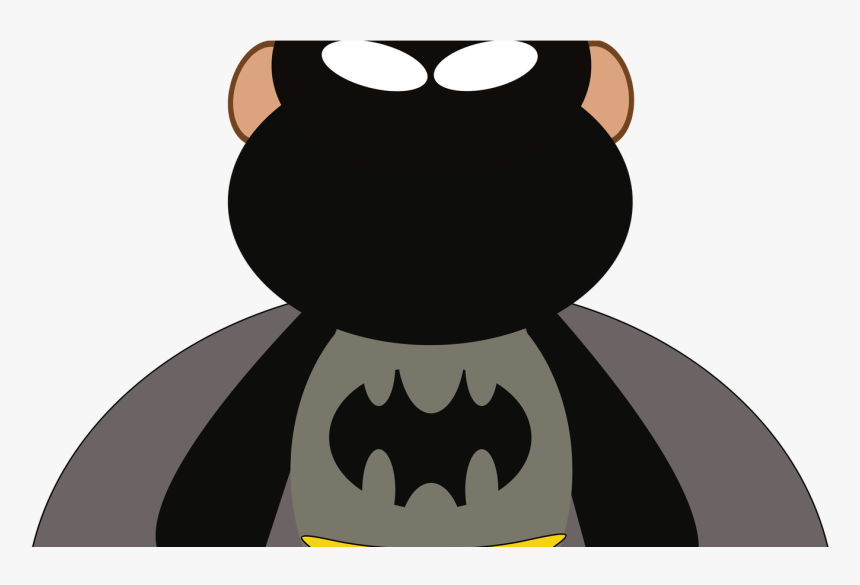 Funny Clipart Batman Pencil And In Color Funny Clipart - Monkey Batman, HD Png Download, Free Download