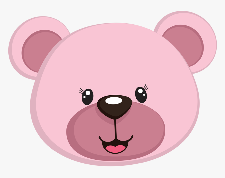 Ursinha Rosa Png, Little Pink Bear, Pequeño Oso Rosa, - Pink Baby Bear Clipart, Transparent Png, Free Download