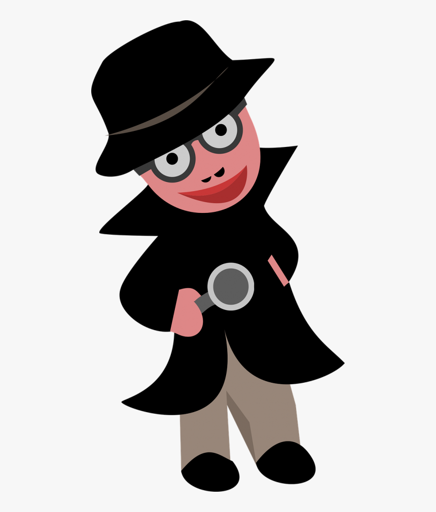 Being Crime Detective - Clip Art Detective, HD Png Download, Free Download