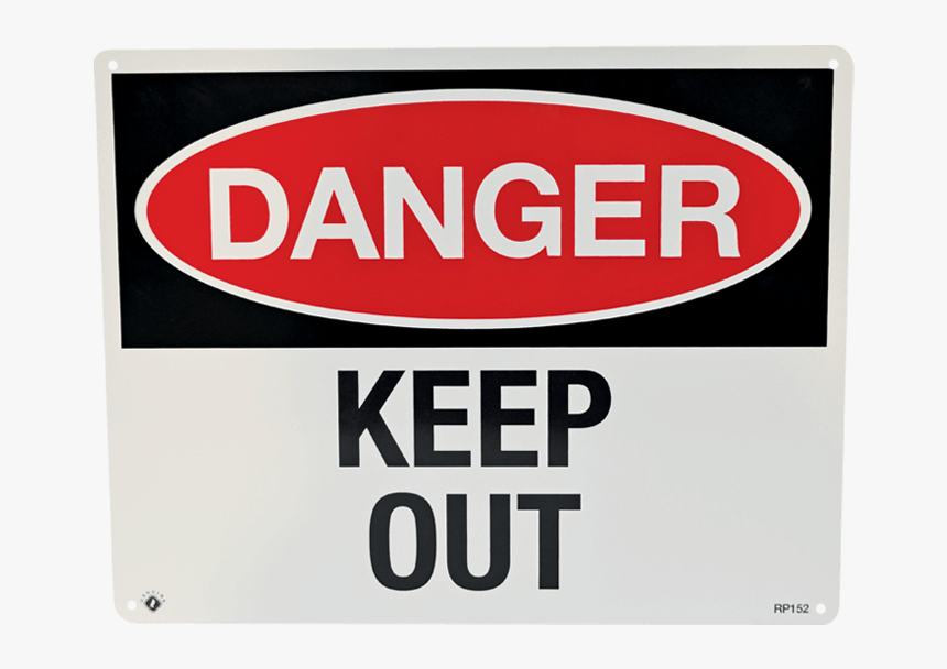 Danger Keep Out - Sign, HD Png Download, Free Download