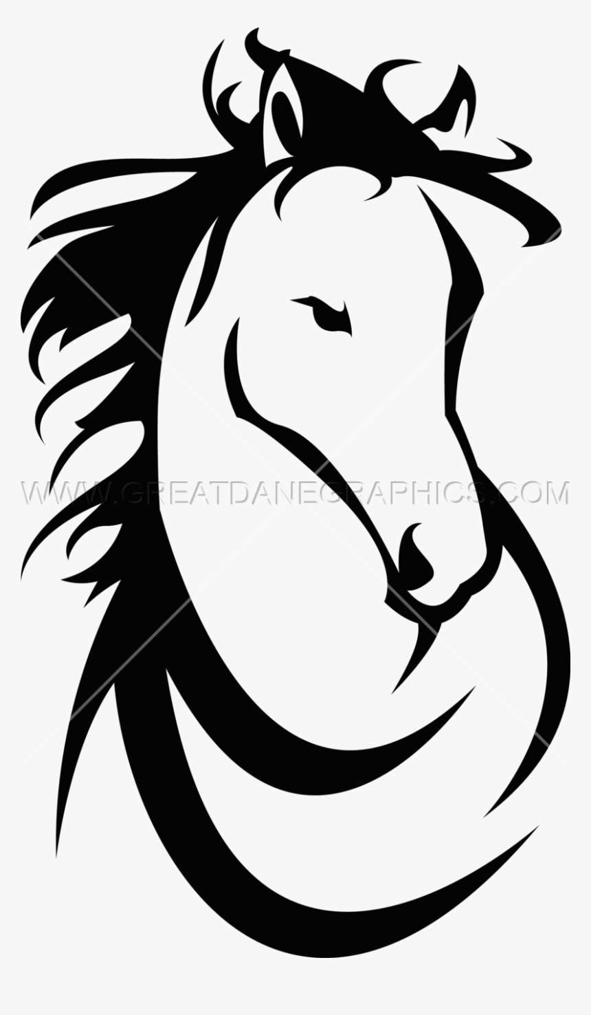 Jpg Bronco Drawing Stallion - Cartoon, HD Png Download, Free Download