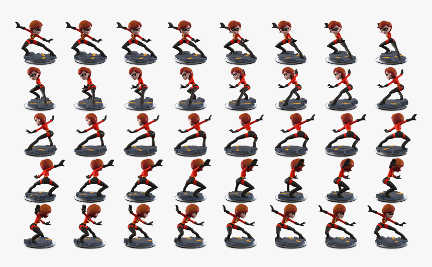 Mrs Incredible Spinaround - Army, HD Png Download, Free Download