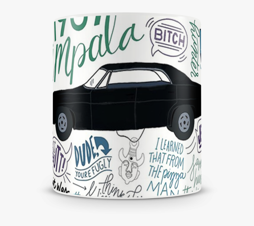 Caneca Supernatural - Impala - Notchback, HD Png Download, Free Download