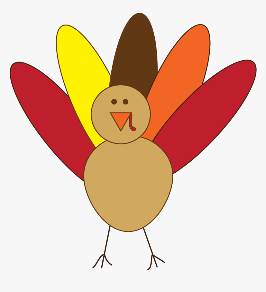 Simple Turkey Clipart, HD Png Download, Free Download