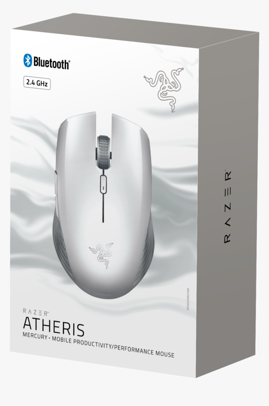 Razer Atheris Mercury White Review, HD Png Download, Free Download