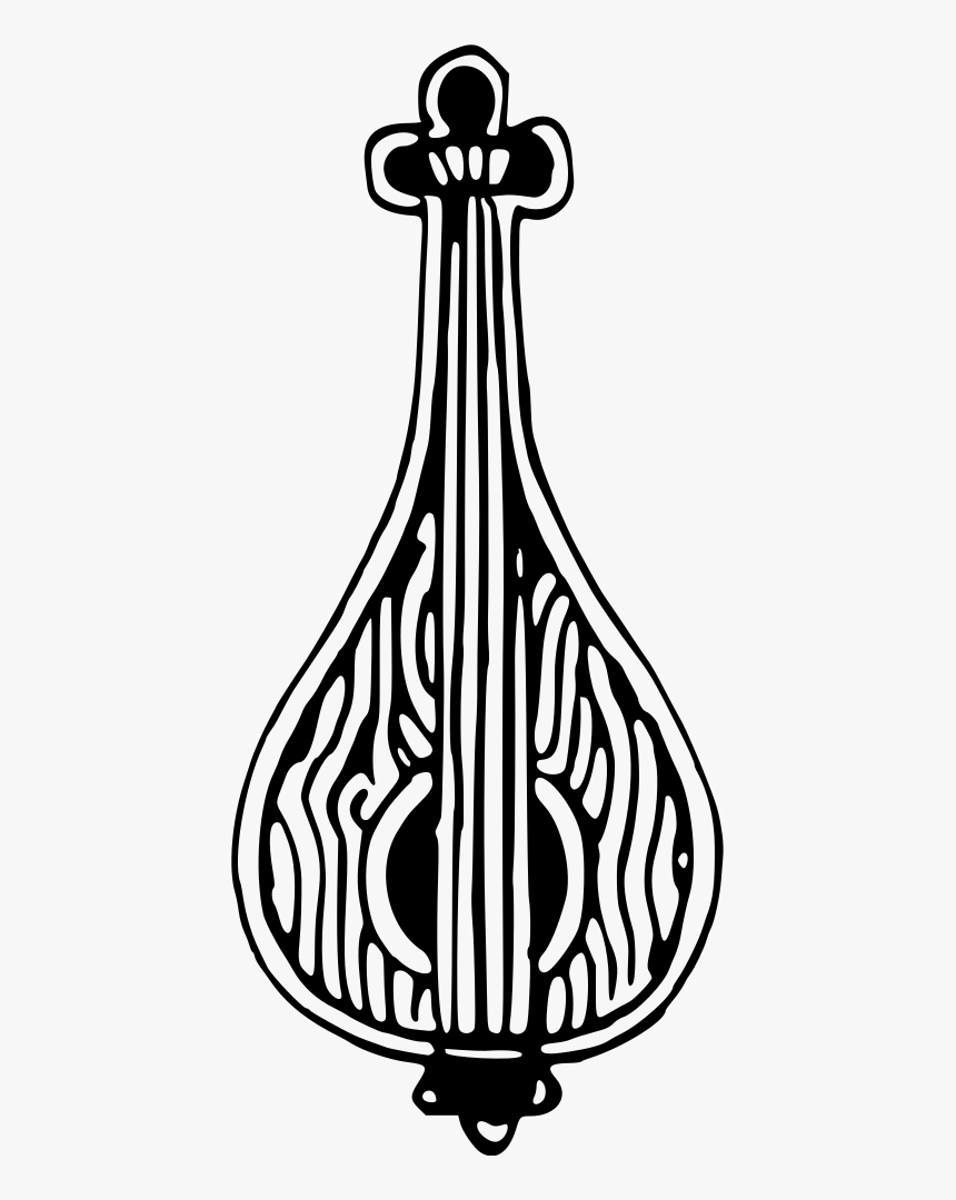 Mandolin - Illustration, HD Png Download, Free Download