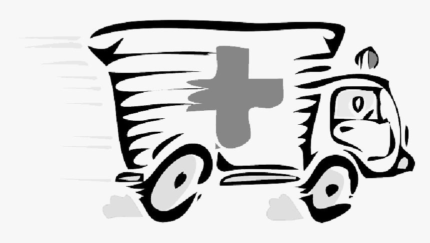 Red, Cross, Car, Doctor, Nurse, Cartoon, Paramedic - Medical Emergency, HD Png Download, Free Download