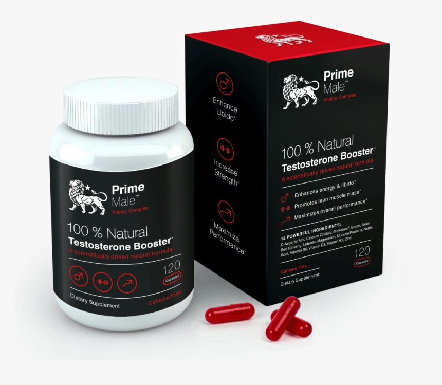 Prime Male Testosterone Boost, HD Png Download, Free Download