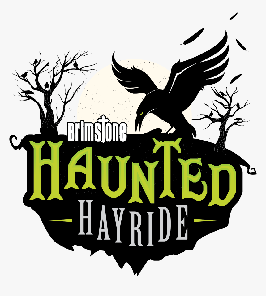 Haunted House Clipart Haunted Hayride - Haunted Hayride Png, Transparent Png, Free Download