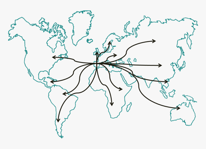 World Map Outline Hd, HD Png Download, Free Download