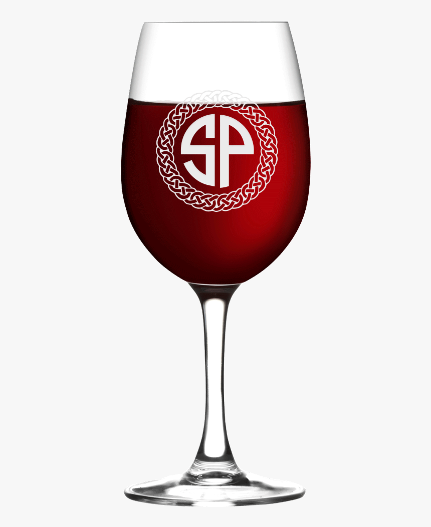 Personalized Celtic Circle Two Letter Monogram Wine - Retirement Goodbye Tension Hello Pension, HD Png Download, Free Download