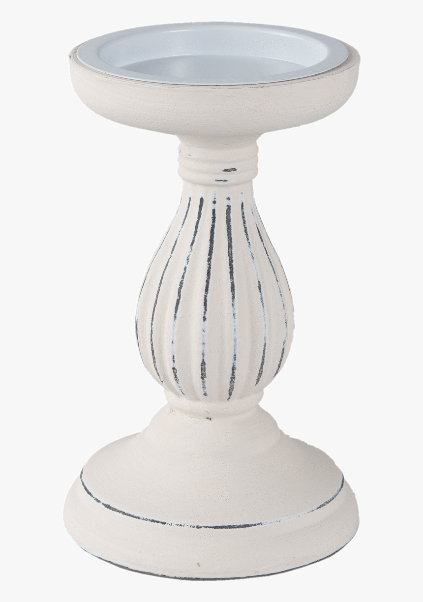 Vintage-style Candle Holder - White Vintage Candle Holder Png, Transparent Png, Free Download