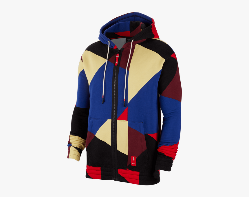 Nike Kyrie Basketball Full-zip Hoodie - Nike Kyrie Aop Full Zip Basketball Hoodie, HD Png Download, Free Download