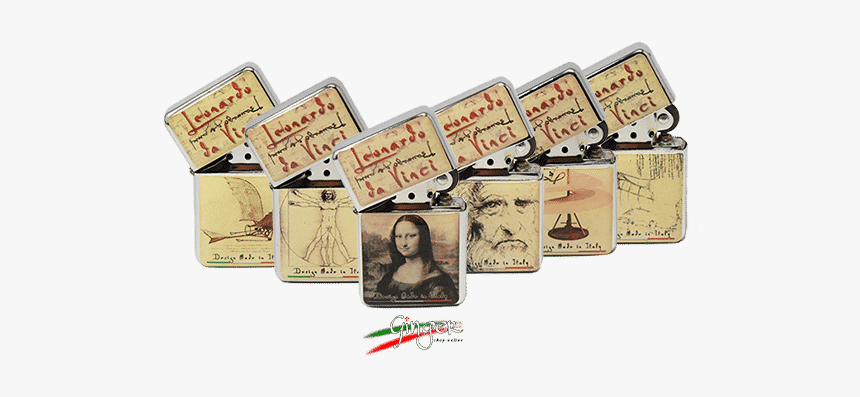 Accendino Tipo Zippo, Leonardo Da Vinci - Fuse, HD Png Download, Free Download