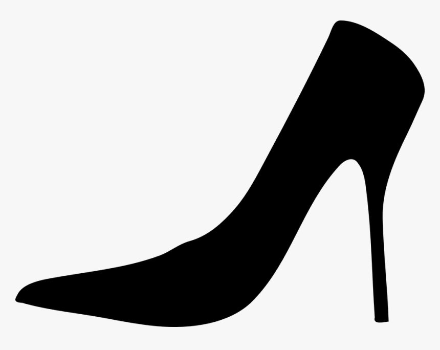 Black Heel Clipart, HD Png Download, Free Download