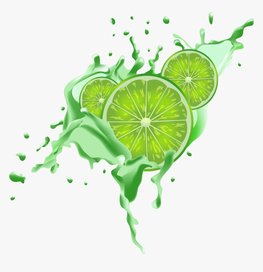 Clip Art Free Stock Juice Drink Dessert Bar Fresh Green - Lime Png Juice, Transparent Png, Free Download