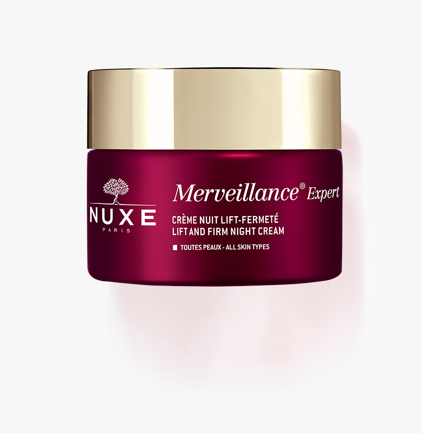 Anti Wrinkle Night Cream Merveillance® Expert - Nuxe Merveillance Expert Night Cream, HD Png Download, Free Download