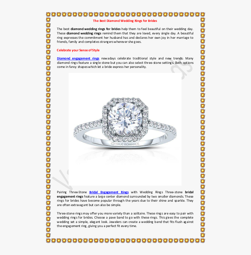 Engagement Ring, HD Png Download, Free Download