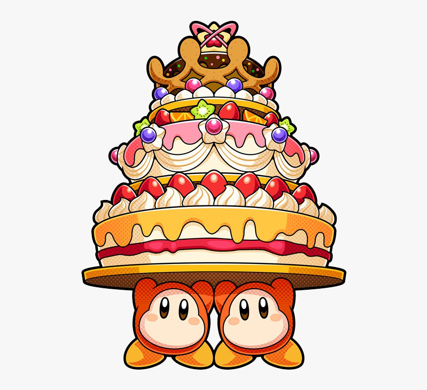 La Enciclopedia De Dream Land - Kirby Battle Royale Cake, HD Png Download, Free Download